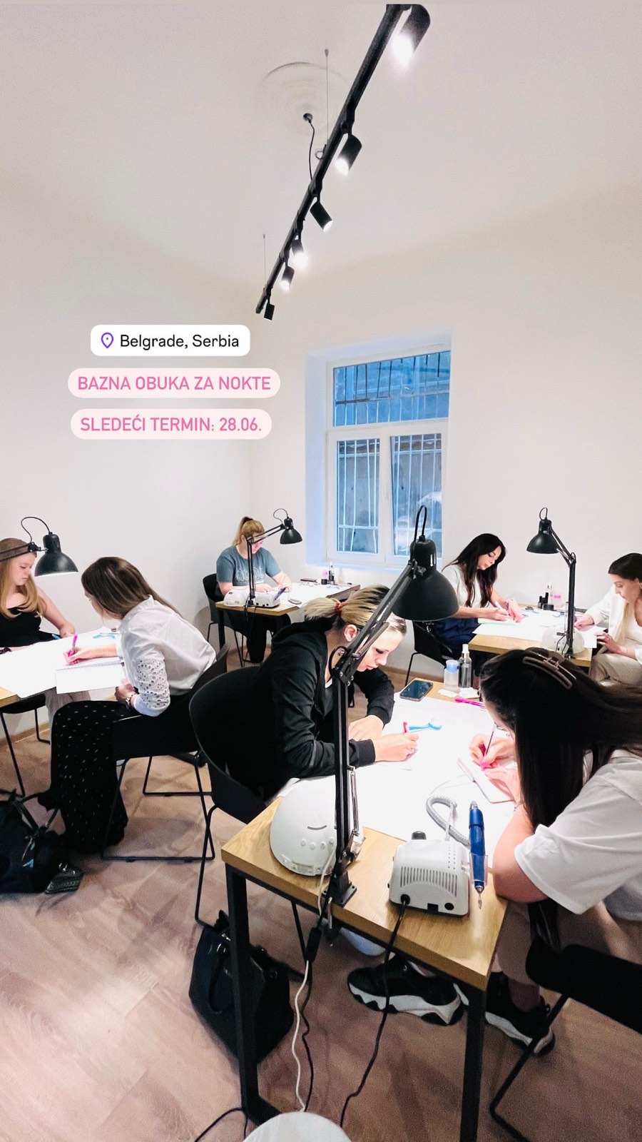 Kurs za nokte uživo