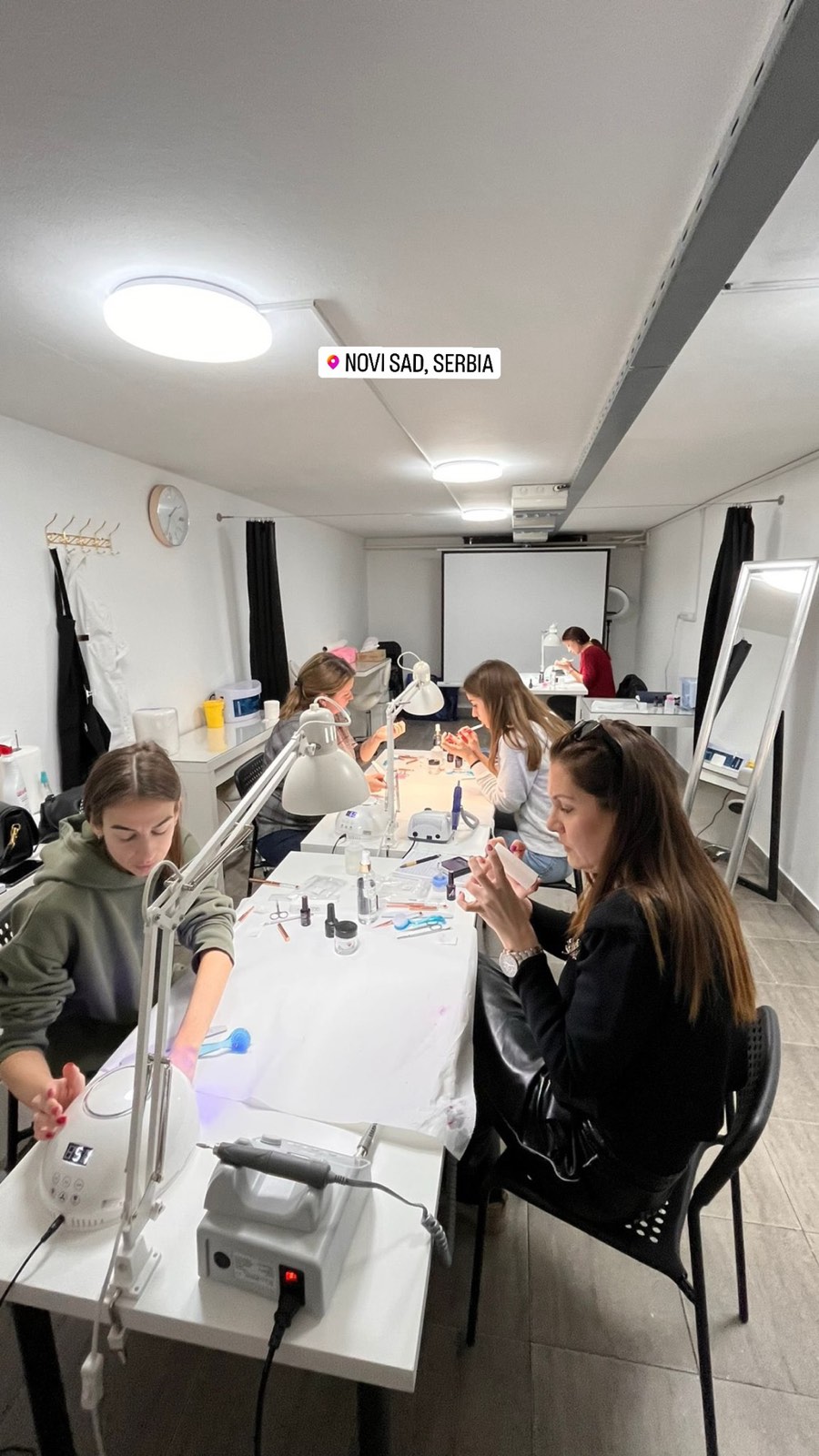 Kurs za nokte uživo