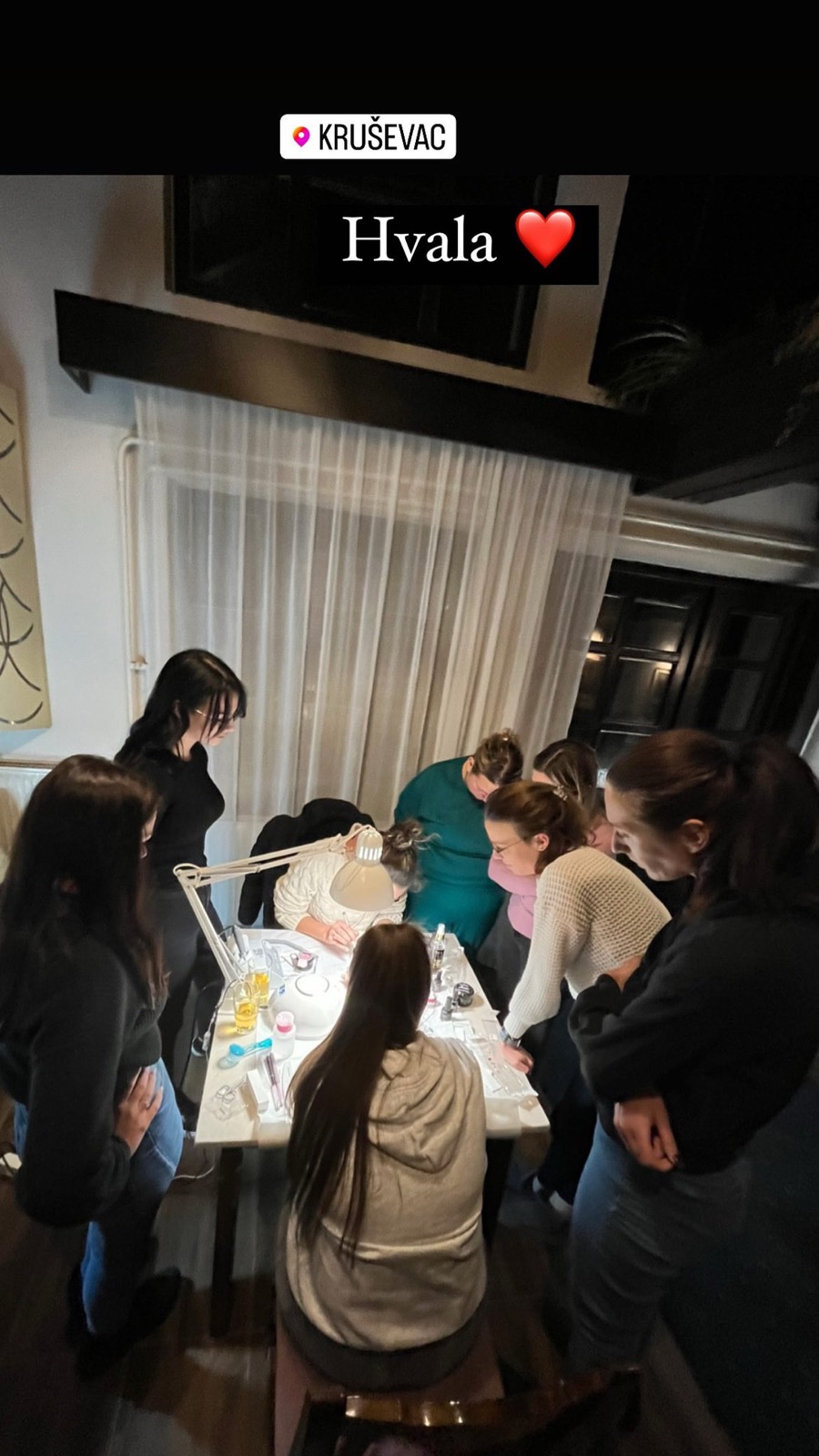 Kurs za nokte uživo